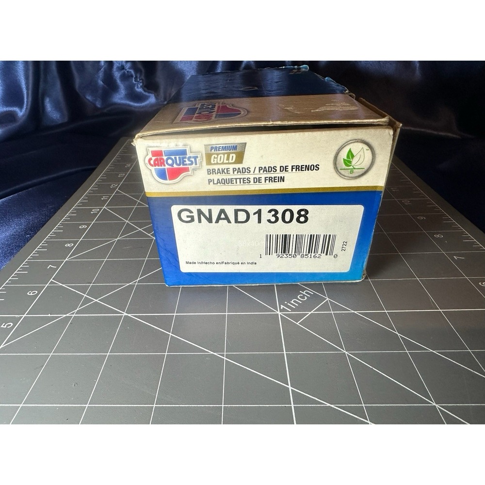 Carquest Premium Gold GNAD1308 Front Brake Pads Ceramic OEM Replacement NEW